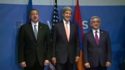 John Kerry Azərbaycan və Ermənistan prezidentlərini görüşdürür