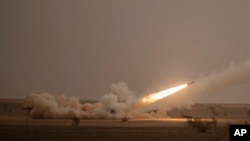 Работа HIMARS, иллюстрационное фото