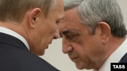 Vladimir Putin və Serzh Sarkisian - 2014