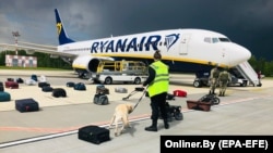 Ryanair təyyarəsi mayın 23-də məcburən Minskə endiriləndən sonra