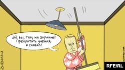 Политическая карикатура Евгении Олейник