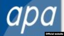 Azerbaijan --- logo of the news agency APA