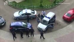 Видео после задержания Навального в Москве (видео)